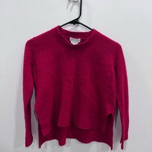 Oats Cashmere 100% cashmere Girls size XL red sweater